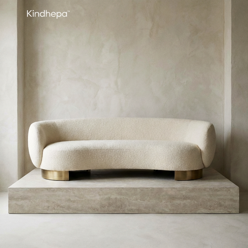 Kindhepa™ Aurelia Curve Lounge Sofa